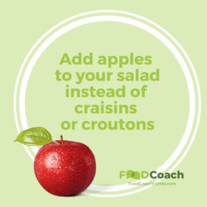 tip for using apples in salad