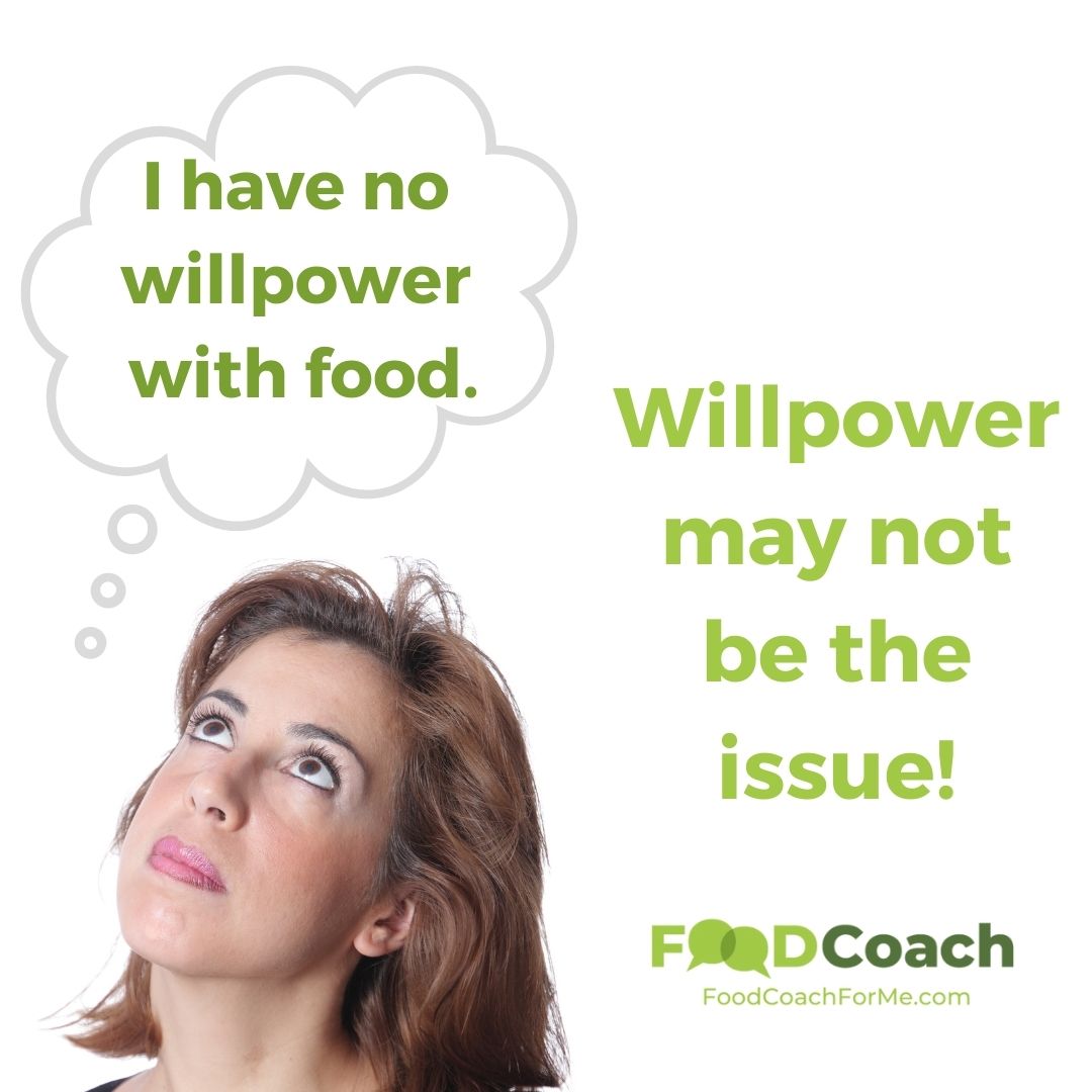 Willpower eating habits