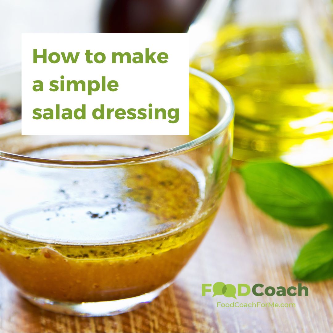 How to make a simple salad dressing - - Food Coach